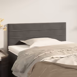 VidaXL 346153 tête de lit et pied de lit Gris foncé