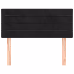 VidaXL 346154 tête de lit et pied de lit Noir