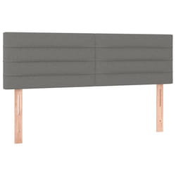 VidaXL 346159 tête de lit et pied de lit Gris foncé