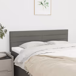 VidaXL 346159 tête de lit et pied de lit Gris foncé