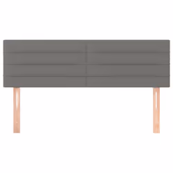 VidaXL 346159 tête de lit et pied de lit Gris foncé