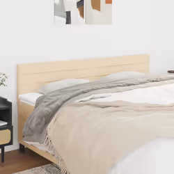 VidaXL 346163 tête de lit et pied de lit Crème
