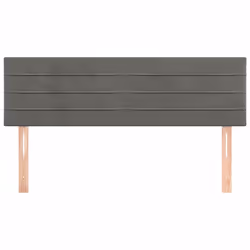 VidaXL 346167 tête de lit et pied de lit Gris foncé