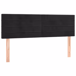 VidaXL 346168, Noir, Polyester, Bois, 1600 mm, 78 cm, 88 cm, 50 mm