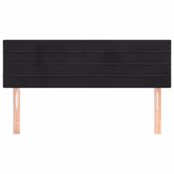 VidaXL 346168 tête de lit et pied de lit Noir
