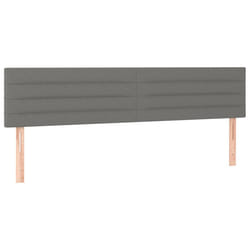 VidaXL 346173 tête de lit et pied de lit Gris foncé