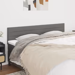 VidaXL 346173 tête de lit et pied de lit Gris foncé
