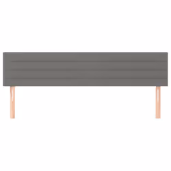 VidaXL 346173 tête de lit et pied de lit Gris foncé