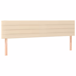 VidaXL 346177, Crème, Polyester, Bois, 1800 mm, 78 cm, 88 cm, 50 mm