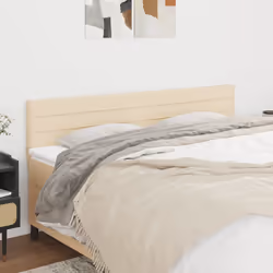 VidaXL 346177 tête de lit et pied de lit Crème