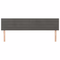 VidaXL 346181 tête de lit et pied de lit Gris foncé