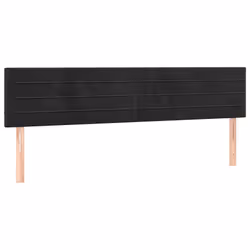 VidaXL 346182, Noir, Polyester, Bois, 1800 mm, 78 cm, 88 cm, 50 mm