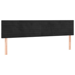 VidaXL 346182 tête de lit et pied de lit Noir