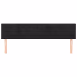 VidaXL 346182 tête de lit et pied de lit Noir