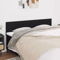 VidaXL 346188 tête de lit et pied de lit Noir