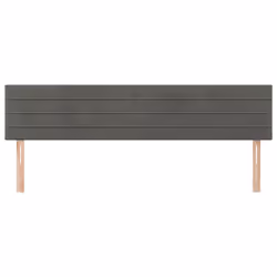 VidaXL 346195 tête de lit et pied de lit Gris foncé