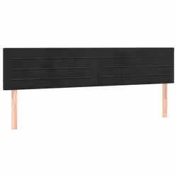 VidaXL 346196, Noir, Polyester, Bois, 2000 mm, 78 cm, 88 cm, 50 mm