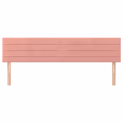 VidaXL 346199 tête de lit et pied de lit Rose