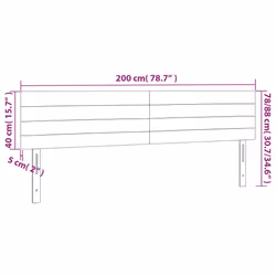 VidaXL 346199 tête de lit et pied de lit Rose - Vue supplémentaire 8