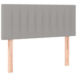 VidaXL 346200 tête de lit et pied de lit Gris clair