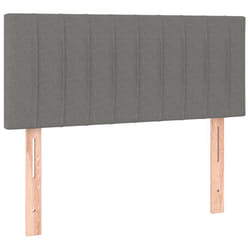 VidaXL 346201 tête de lit et pied de lit Gris foncé