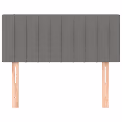VidaXL 346201 tête de lit et pied de lit Gris foncé