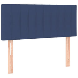 VidaXL 346206 tête de lit et pied de lit Bleu