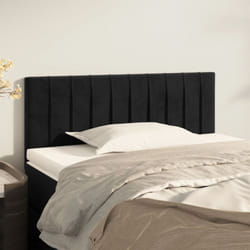 VidaXL 346210 tête de lit et pied de lit Noir