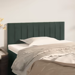 VidaXL 346211 tête de lit et pied de lit Vert foncé