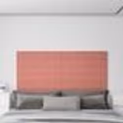 vidaXL Tête de lit Gris clair 90x5x78/88 cm Velours