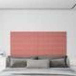 vidaXL Tête de lit Gris clair 90x5x78/88 cm Velours