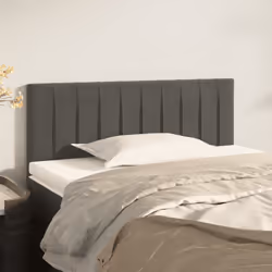 VidaXL 346223 tête de lit et pied de lit Gris foncé