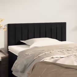 VidaXL 346224 tête de lit et pied de lit Noir