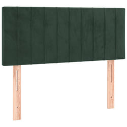 VidaXL 346225 tête de lit et pied de lit Vert foncé
