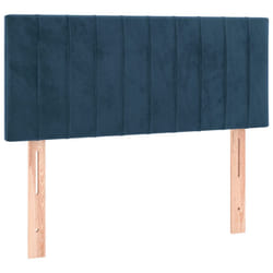 VidaXL 346226 tête de lit et pied de lit Bleu foncé