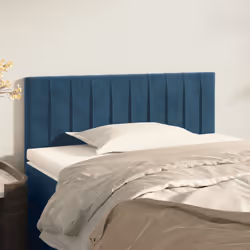 VidaXL 346226 tête de lit et pied de lit Bleu foncé