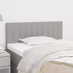 VidaXL 346228 tête de lit et pied de lit Gris clair