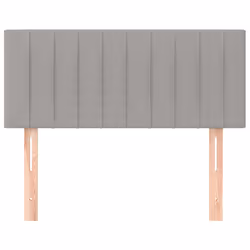 VidaXL 346228 tête de lit et pied de lit Gris clair