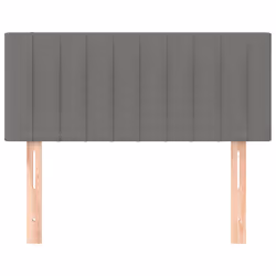 VidaXL 346229 tête de lit et pied de lit Gris foncé