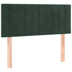 VidaXL 346239 tête de lit et pied de lit Vert foncé