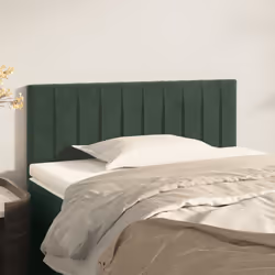 VidaXL 346239 tête de lit et pied de lit Vert foncé