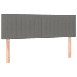 VidaXL 346243 tête de lit et pied de lit Gris foncé