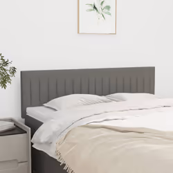 VidaXL 346243 tête de lit et pied de lit Gris foncé