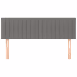 VidaXL 346243 tête de lit et pied de lit Gris foncé