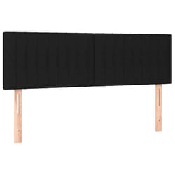VidaXL 346244 tête de lit et pied de lit Noir