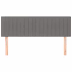 VidaXL 346257 tête de lit et pied de lit Gris foncé