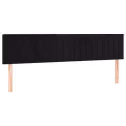 VidaXL 346266, Noir, Polyester, Bois, 1600 mm, 78 cm, 88 cm, 50 mm