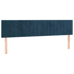 VidaXL 346268 tête de lit et pied de lit Bleu foncé