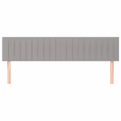 VidaXL 346270 tête de lit et pied de lit Gris clair