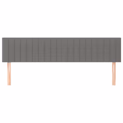 VidaXL 346271 tête de lit et pied de lit Gris foncé